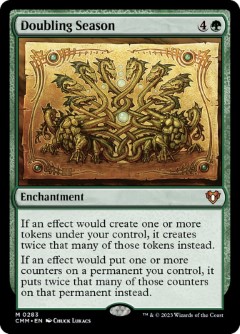 🔥 Doubling Season Commander Masters